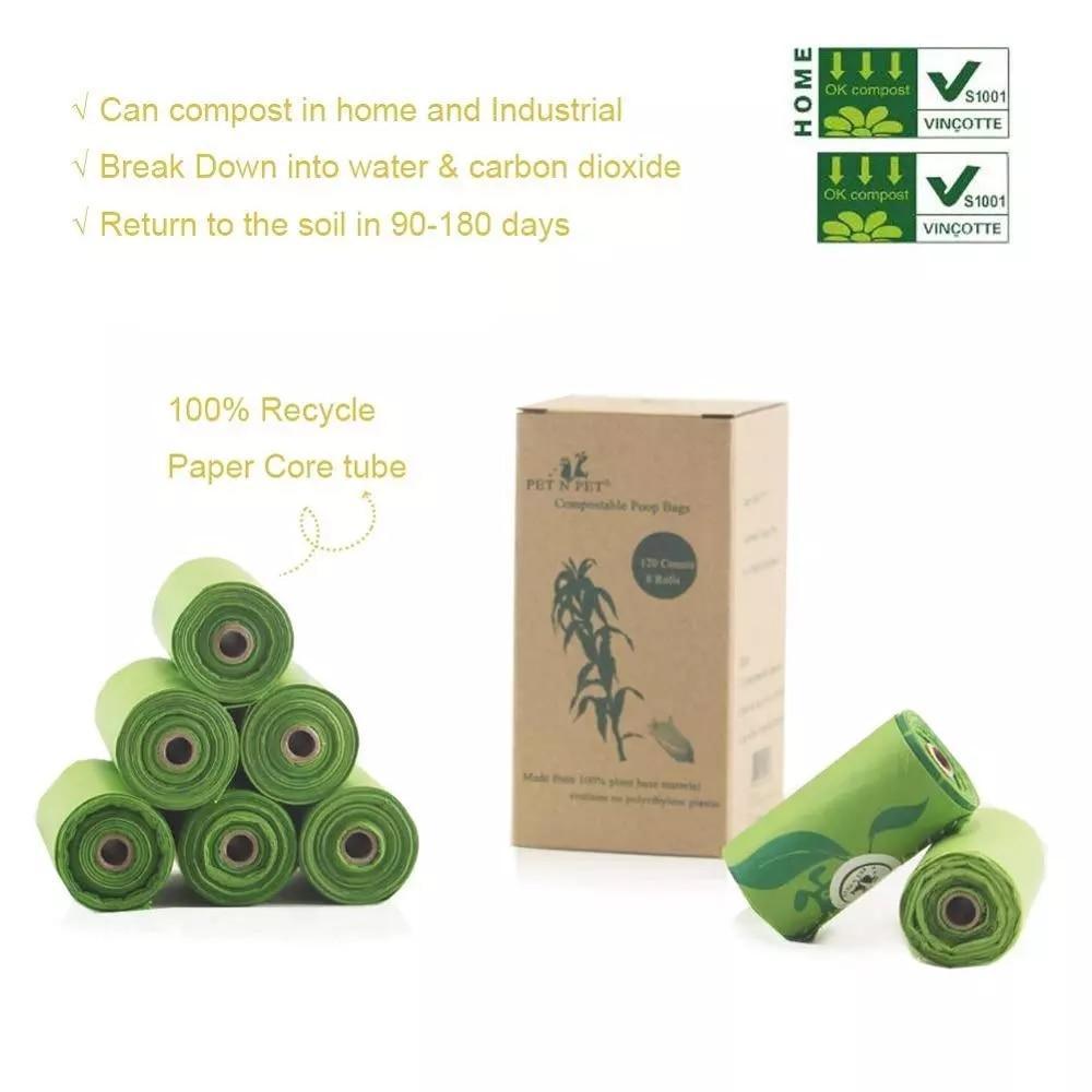 Eco-Friendly Green Dog Poop Bags - Trendha