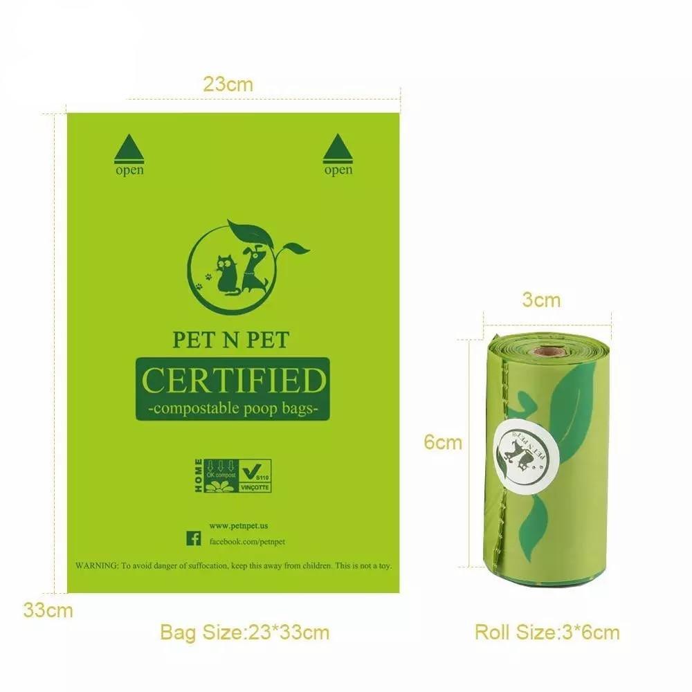 Eco-Friendly Green Dog Poop Bags - Trendha