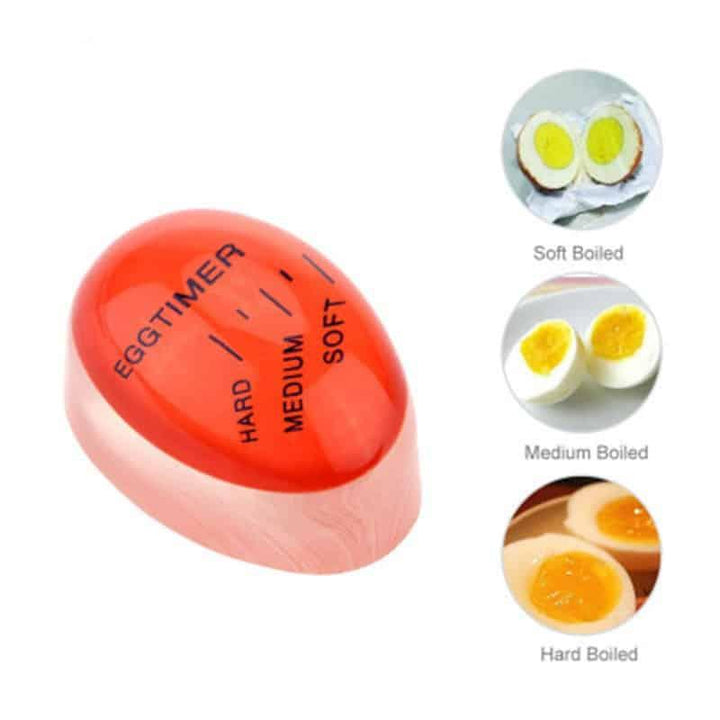 Eco-Friendly Resin Red Egg Timer - Trendha