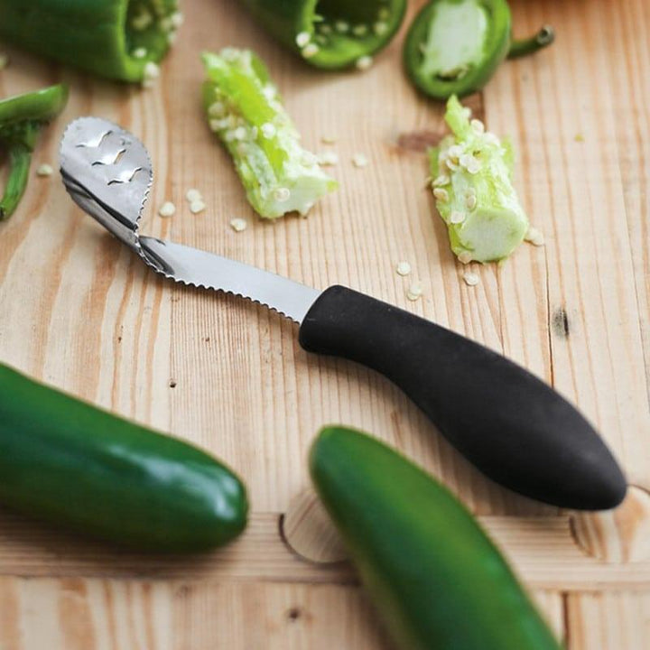 Eco-Friendly Stainless Steel Chili Pepper Corer - Trendha