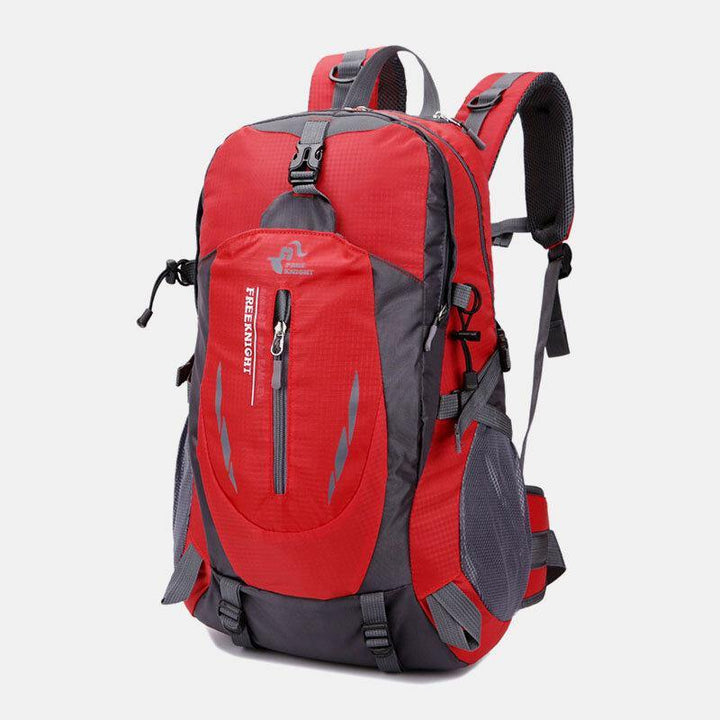 Men Large Capacity 40L Multi-pockets Anti-scratch Load-bearing Mountaineering Multifunctional Buckle Outdoors Backpack - Trendha