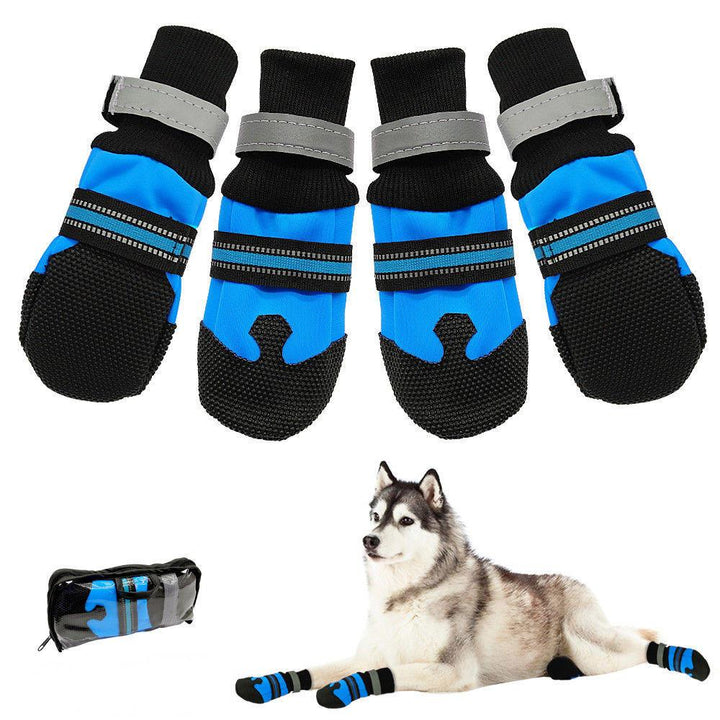 Pet Sock Anti-slip Waterproof Winter Warmer Dog Shoes Portable Soft Comfortable Boots - Trendha
