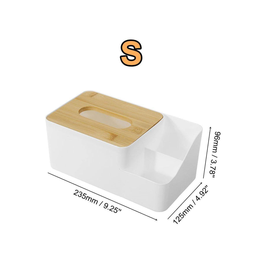 Tissue Box Toilet Paper Cover Storage Case Napkin Holder Home Office Car Decor - Trendha