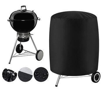 190D Polyester BBQ Stove Grill Cover Garden Patio UV Dust Protector - Trendha