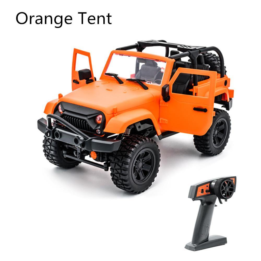 F1 F2 1/14 2.4G 4WD RC Car for Jeep Off-Road Vehicles with LED Light Climbing Truck RTR Model - Trendha