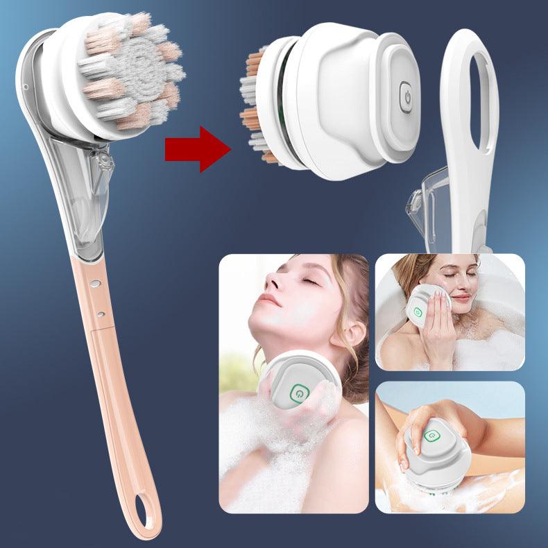 Electric Bath Brush with Three Cleaning Modes