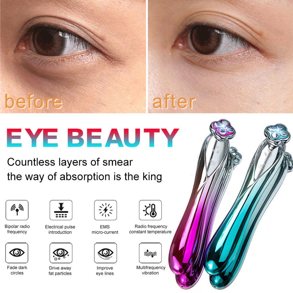 RF Radio Frequency Eye Beauty Instrument To Remove Fine Lines Crow's Feet Radio Frequency Instrument Eye Massage Instrument - Trendha