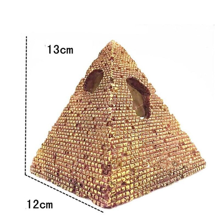 Egyptian Pyramid Aquarium Decor - Trendha
