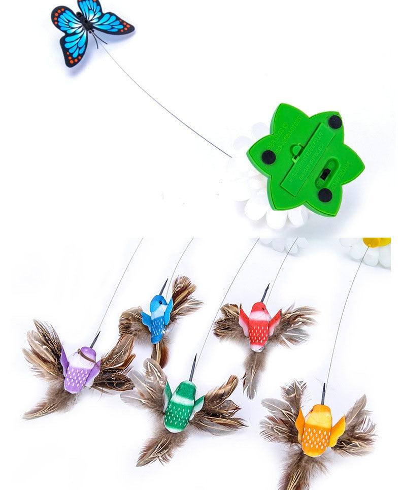 Electric Colorful Butterfly Toy for Pets - Trendha