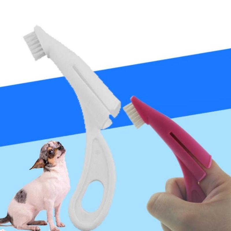 Ergonomic Design Finger Toothbrush for Pets - Trendha