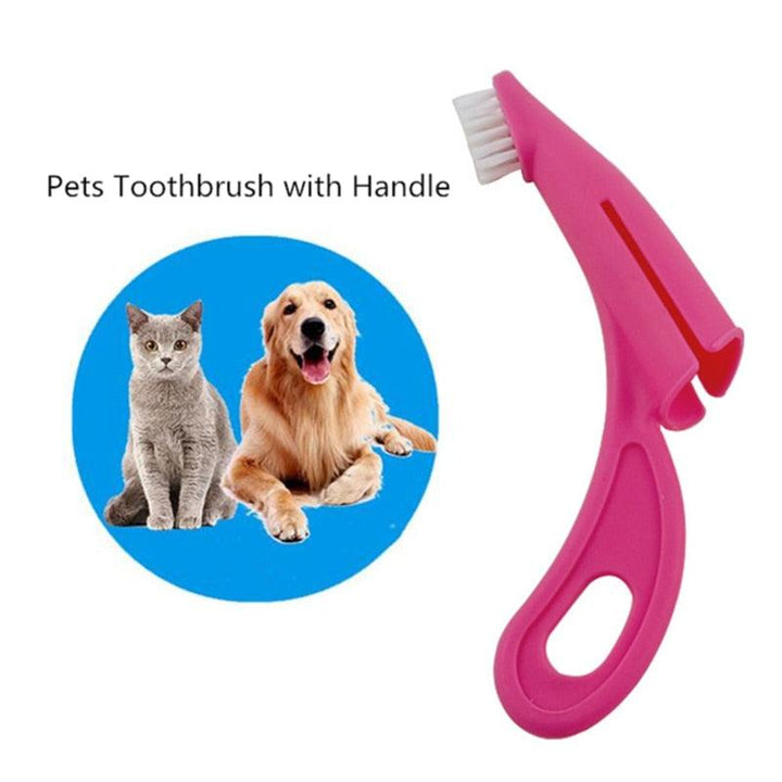 Ergonomic Design Finger Toothbrush for Pets - Trendha