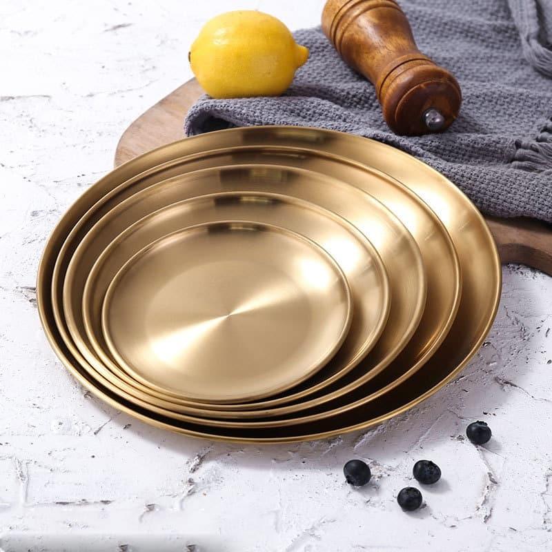 European Style Round Dinner Plate
