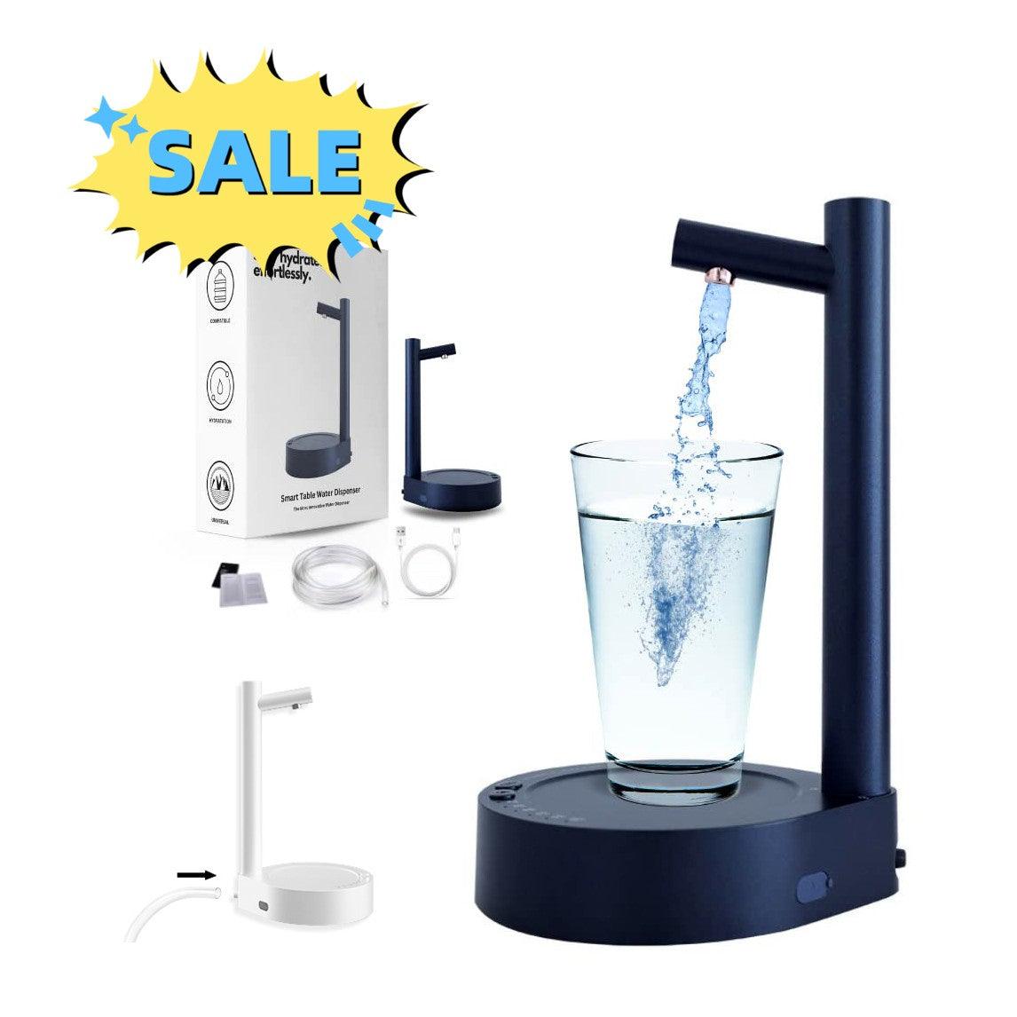 Desk Dispenser Electric Water Gallon Pump Automatic Water Bottle Pump Dispenser Rechargeable Water Pump Dispenser - Trendha