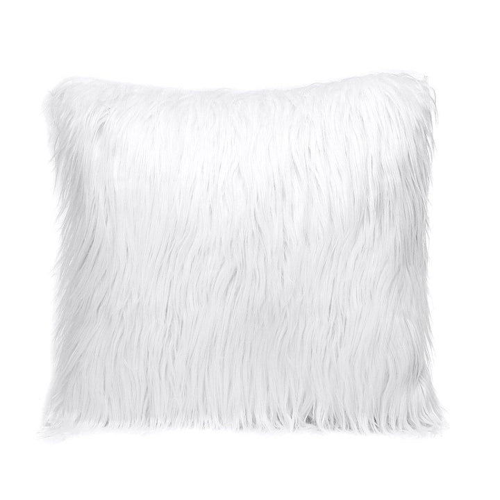 Long Wool Throw Pillow Cover Cushion Seat Sofa Case Home Bedroom Decorations - Trendha