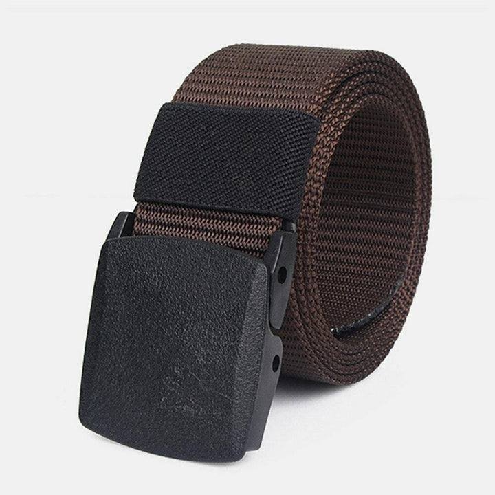 120cm 3.8cm Nylon Waist Belts Zinc Alloy Tactical Belt Inserting Buckle - Trendha