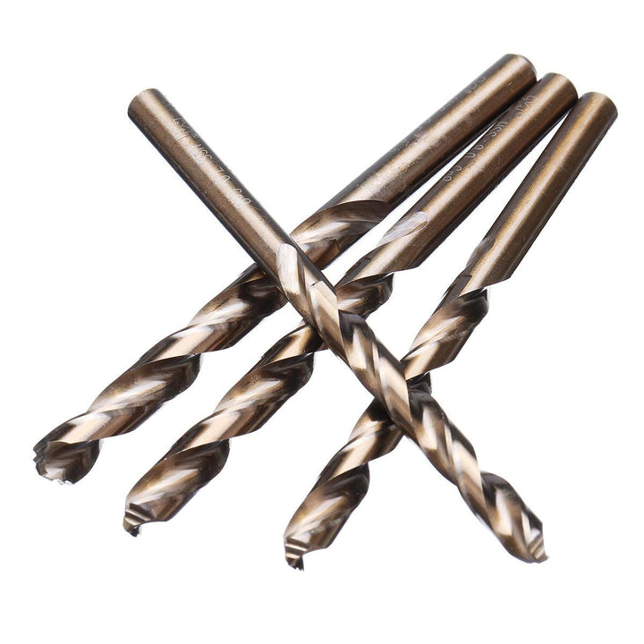 Drillpro M42 HSS Drill Bit Set 3 Edge Head 8% High Cobalt Drill Bit Twist Drill for Stainless Steel Wood Metal Drilling - Trendha