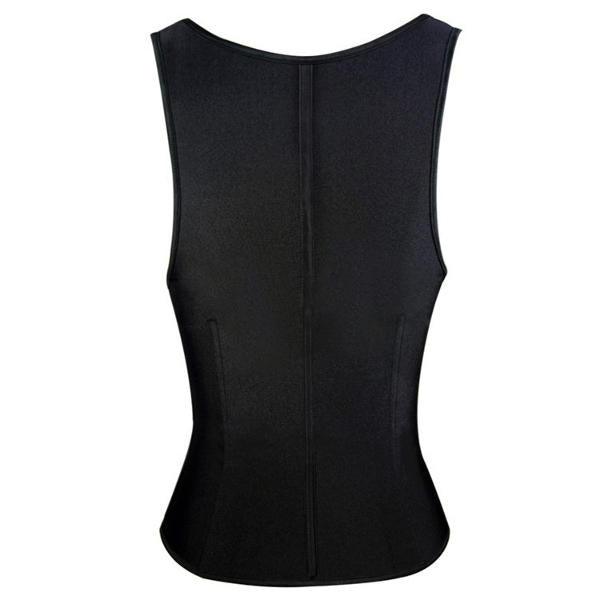Latex Steel Boned Body Control Vest Corset Waist Trainer Underbust Shaper Tummy Tuck - Trendha