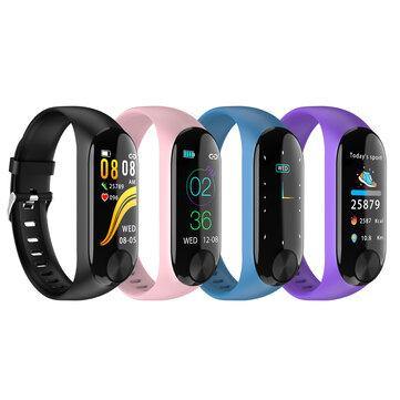 XANES Y10 0.96 IPS Color Screen IP67 Waterproof Smart Watch Heart Rate Monitor Message Push Sports Fitness Sports Bracelet - Trendha