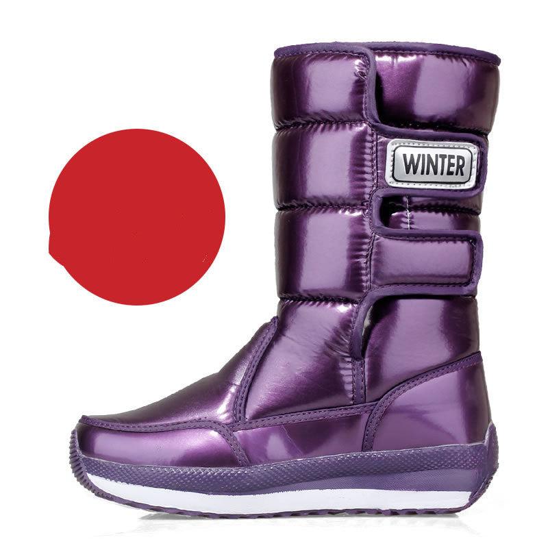 Fashion Winter Snow Boots Thick Warm Boots - Trendha