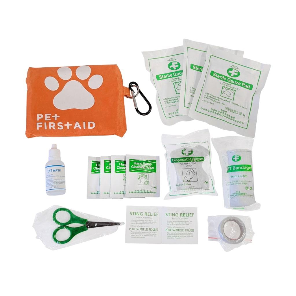 19pc Pet First Aid Travel Kit - Trendha