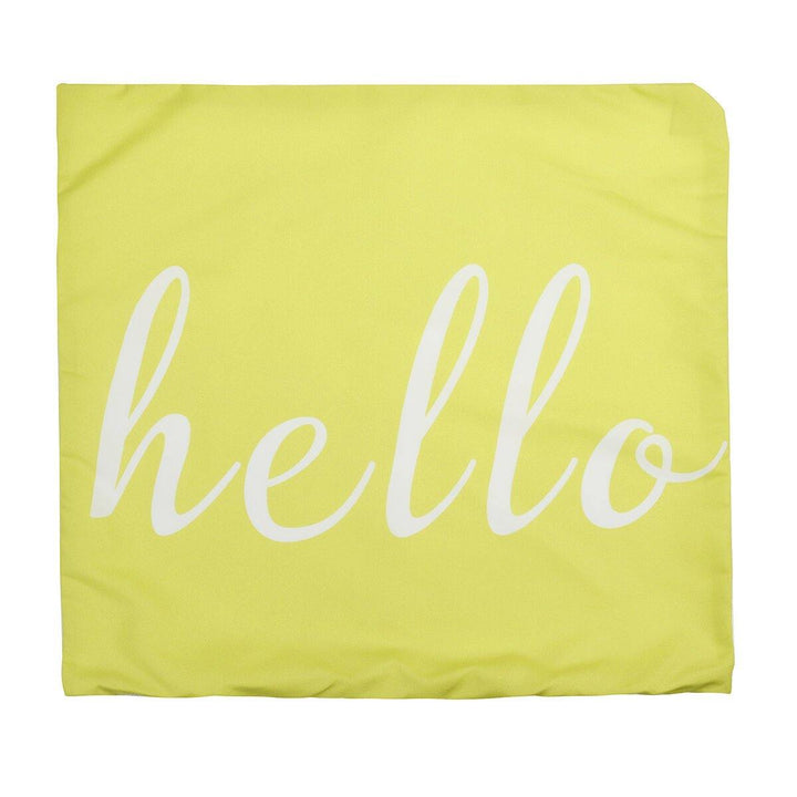 Geometric Cushion Covers Yellow Plaid Stripes Print Pillow Case For Home Chair Sofa Decoration - Trendha