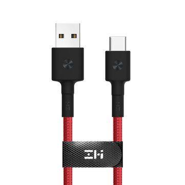 Original ZMI Braided USB Type-C 1M Charging Data Cable from Xiaomi Eco-System for Samsung Oneplus 5T - Trendha