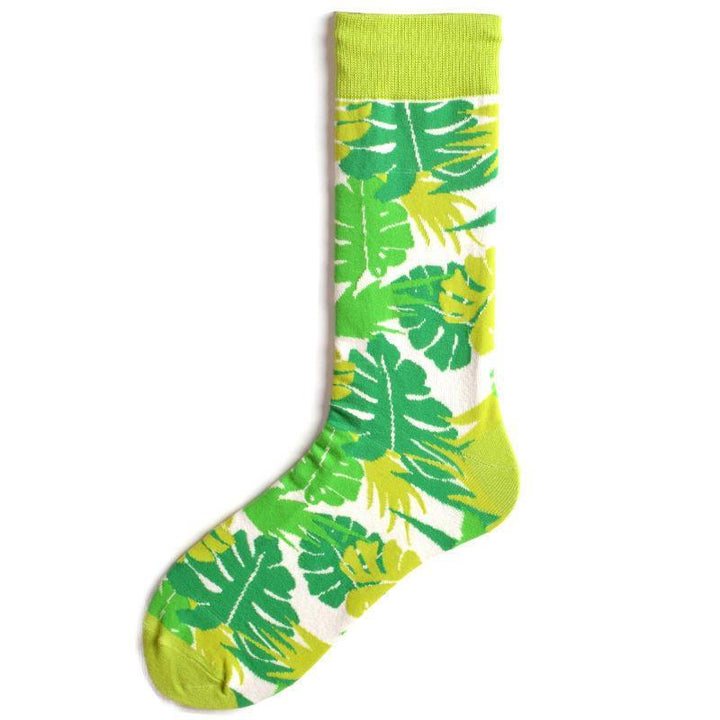 Men Coco Cactus Cotton Tube Socks - Trendha