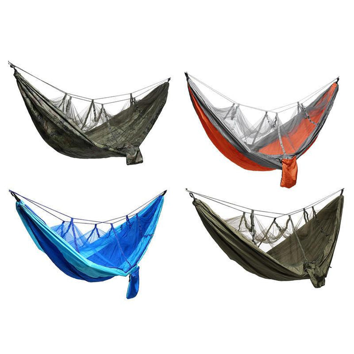Camping Mosquito Nets Hammocks, Ultralight Camping Hammock Beach Swing Bed Hammock for the Outdoors Backpacking Survival or Travel - Trendha