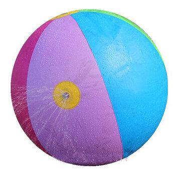 Summer Children's Outdoor Swimming Beach Ball Inflatable Ball Water Fountain Ball - Trendha