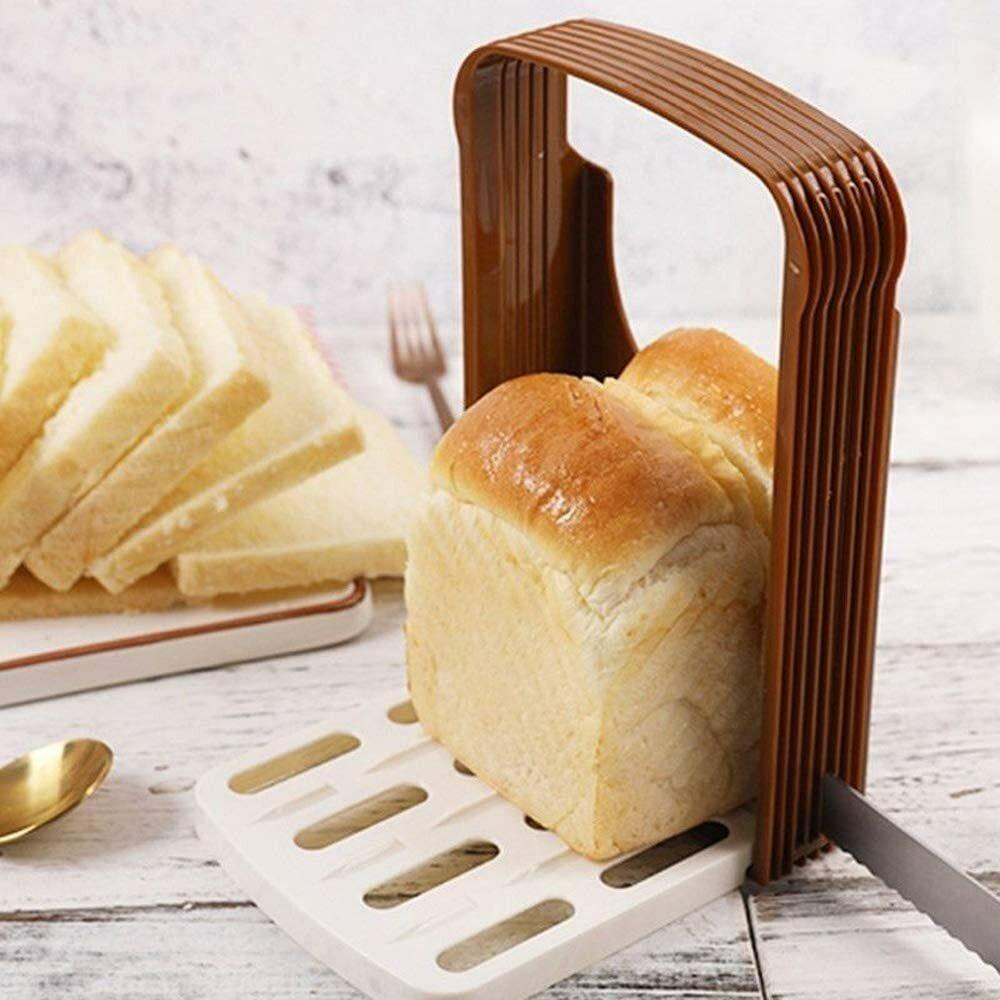 Bread Cut Loaf Toast Slicer Cutter Slicing Guide Baking Bread Splitter Toast Slicing Tool For Home Baking - Trendha