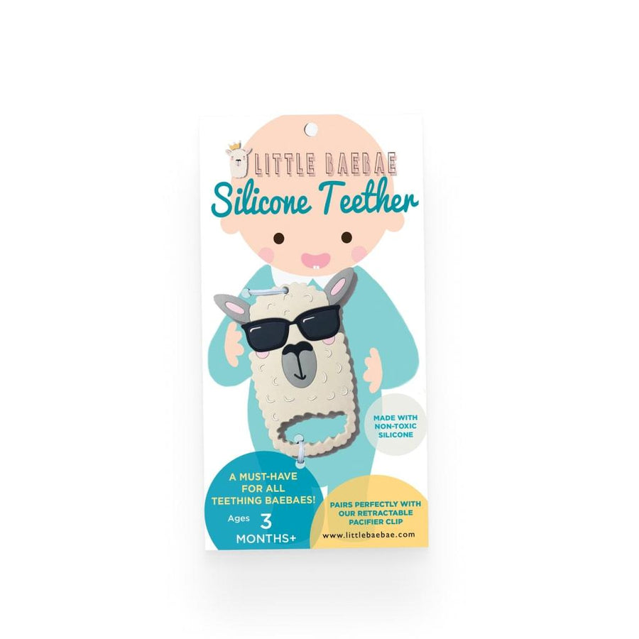 Coolio Cade Silicone Llama Teether - Trendha