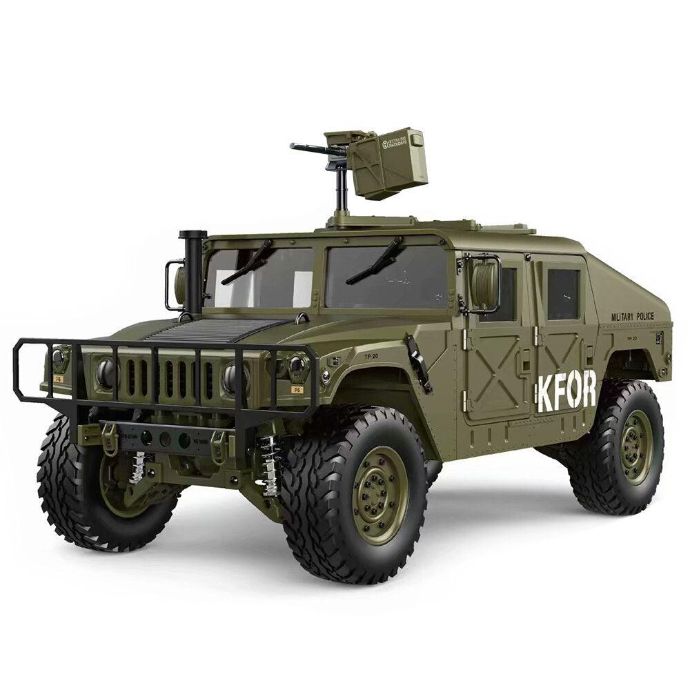 HG P408 Upgraded Light Sound Function 1/10 2.4G 4WD 16CH 30km/h Rc Model Car U.S.4X4 Truck without Battery Charger - Trendha