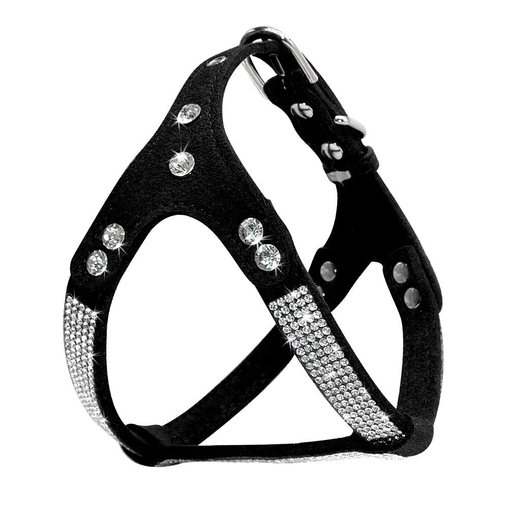 Fashion Luxury Leather Dog's Harness - Trendha