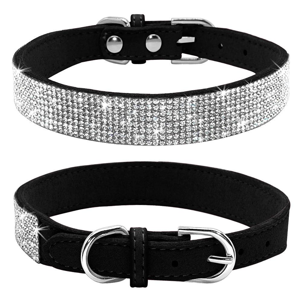 Fashion Rhinestone Dog Collar - Trendha