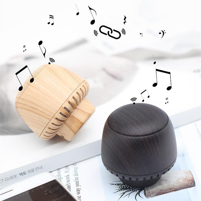 Portable Mushroom Small Audio TWS Pair Box LED With Night Light - Trendha
