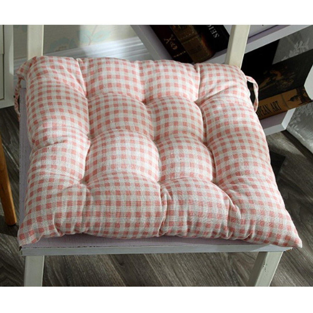 40x40cm Square Thick Seat Cushion Cotton Chair Cushion Breathable Soft Pad Office for Office Home Protection - Trendha