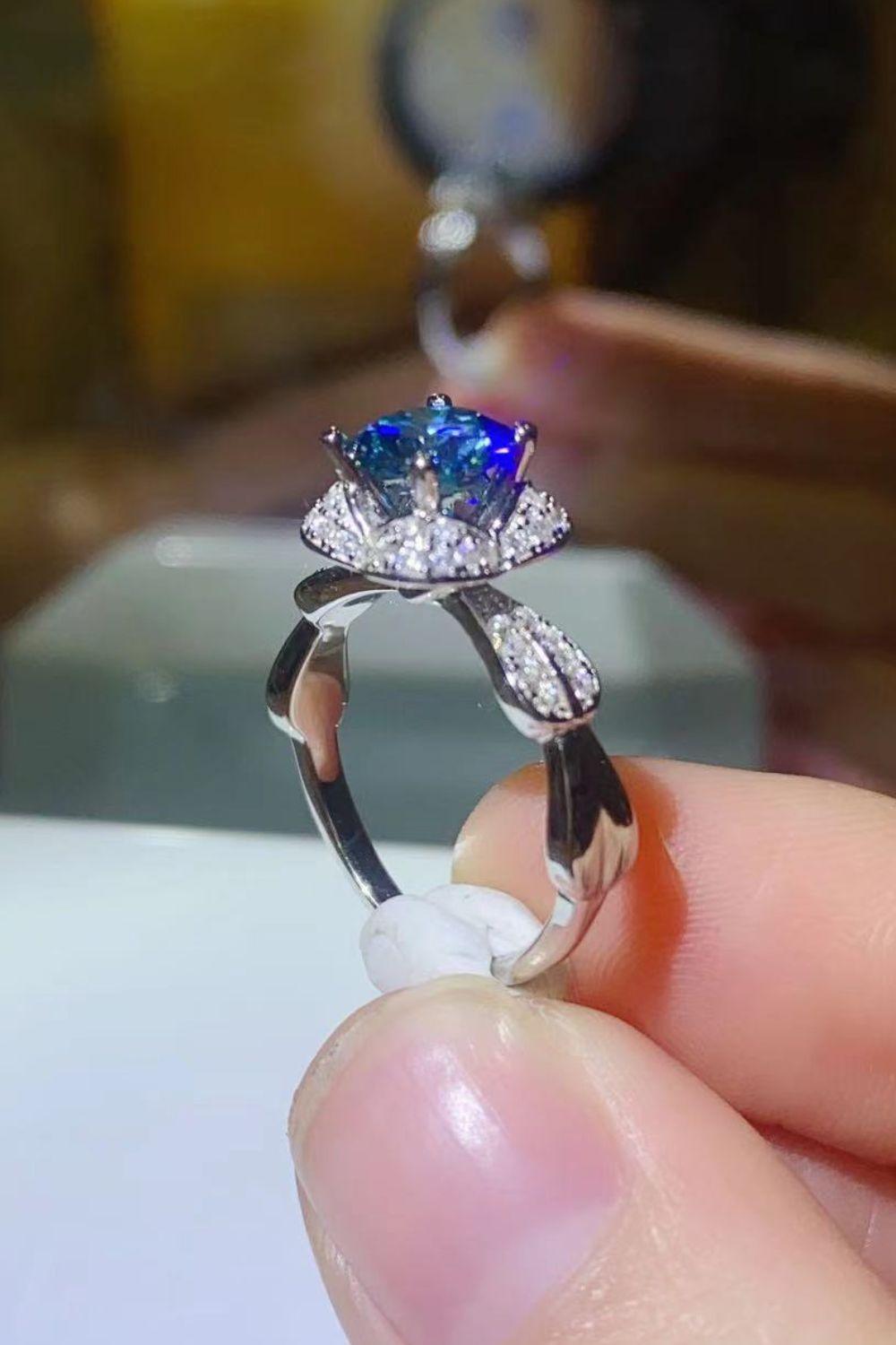 Better Love Next Time 1 Carat Moissanite Ring - Trendha