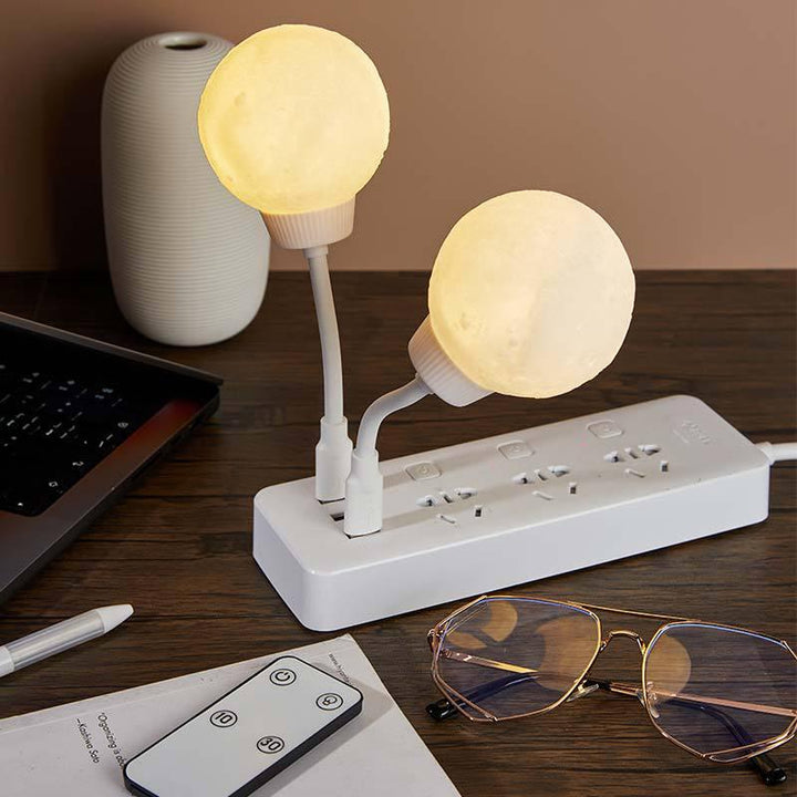 Moon Usb Charging Remote Control Touch Led Night Light - Trendha