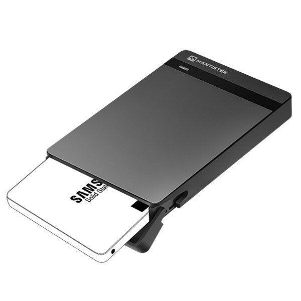 MantisTek® Mbox2.5 USB 3.0 SATA III HDD SSD Hard Drive Enclosure External Case Support UASP - Trendha