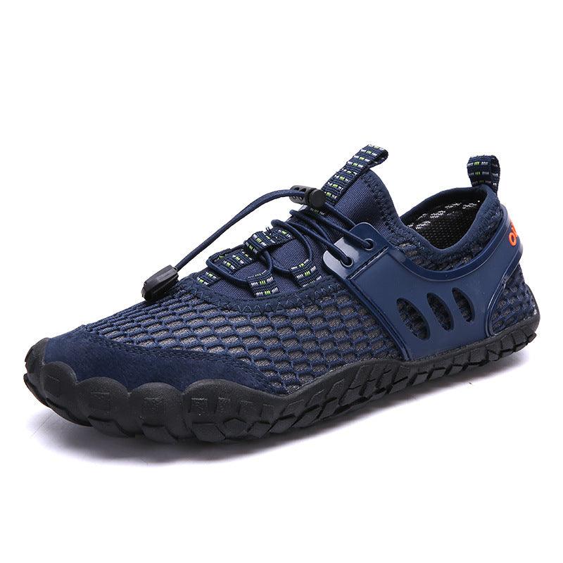Elastic-Lace Casual Outdoor Shoes