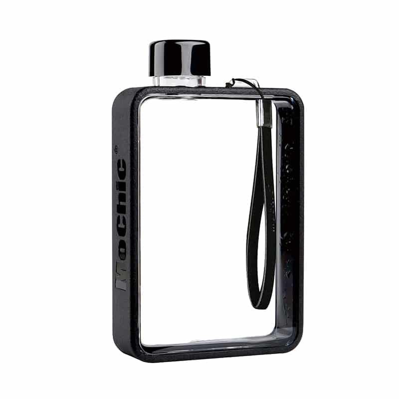 Flat Water Bottle with Bag