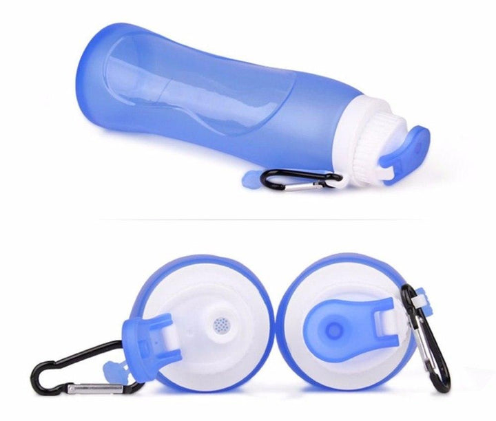 Flexible Silicone Sport Water Bottle - Trendha