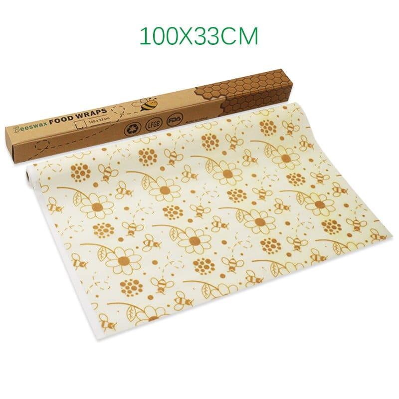 Floral Patterned Beeswax Food Wrap Film - Trendha