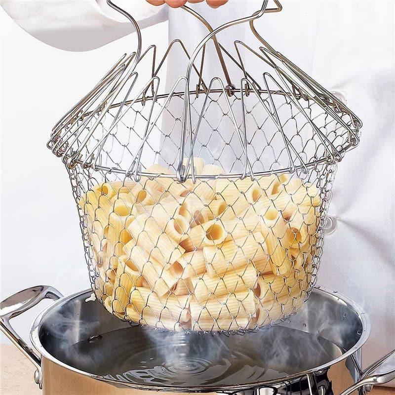 Foldable Cooking Mesh Baskets - Trendha