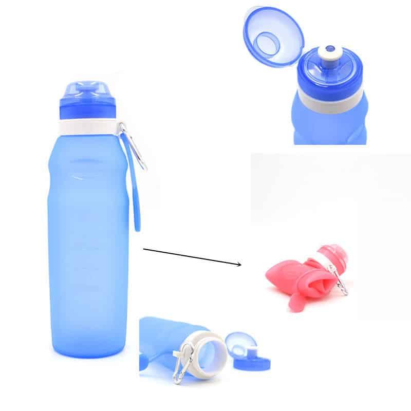Foldable Silicone Water Bottle - Trendha