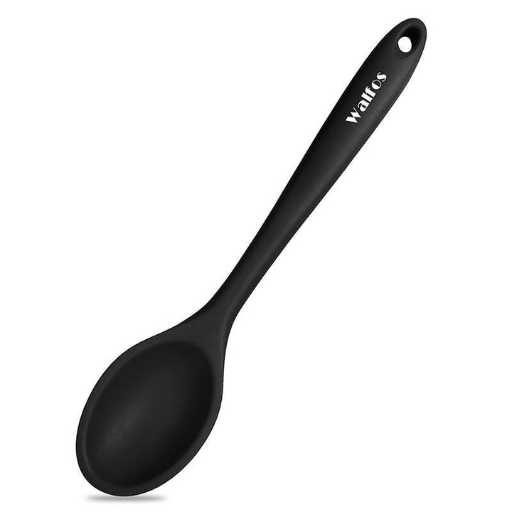 Food Grade Silicone Long Handled Soup Spoon - Trendha