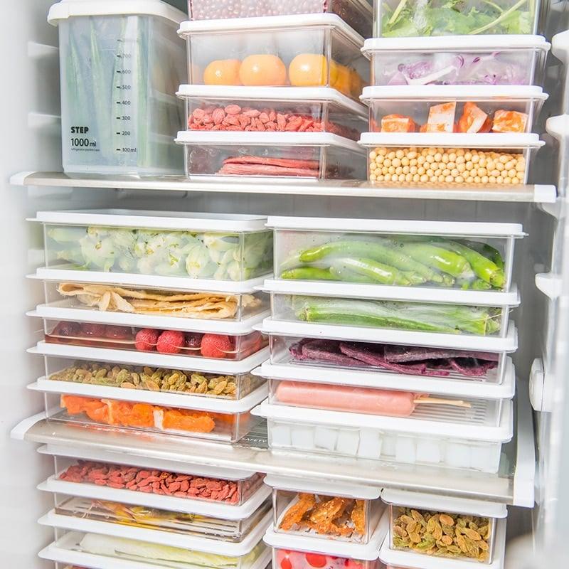 Food Storage Organizer Container with Lid - Trendha