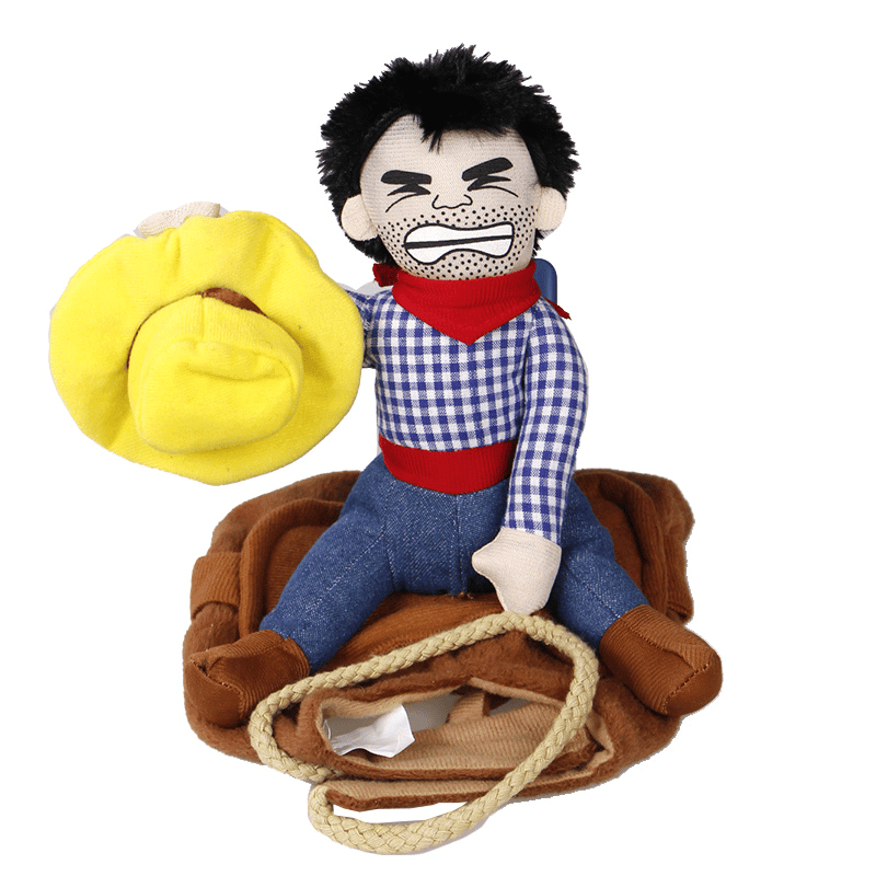 Funny Cowboy Dog Costume - Trendha