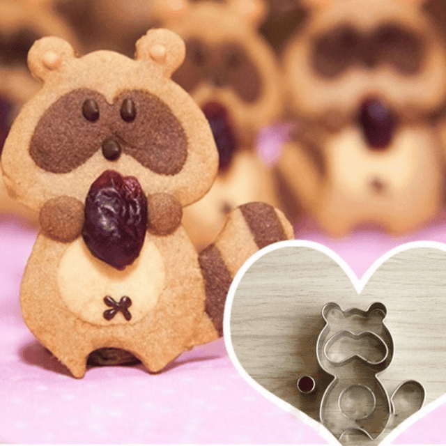 Funny Hamster Shaped Eco-Friendly Stainless Steel Cookie Cutter - Trendha