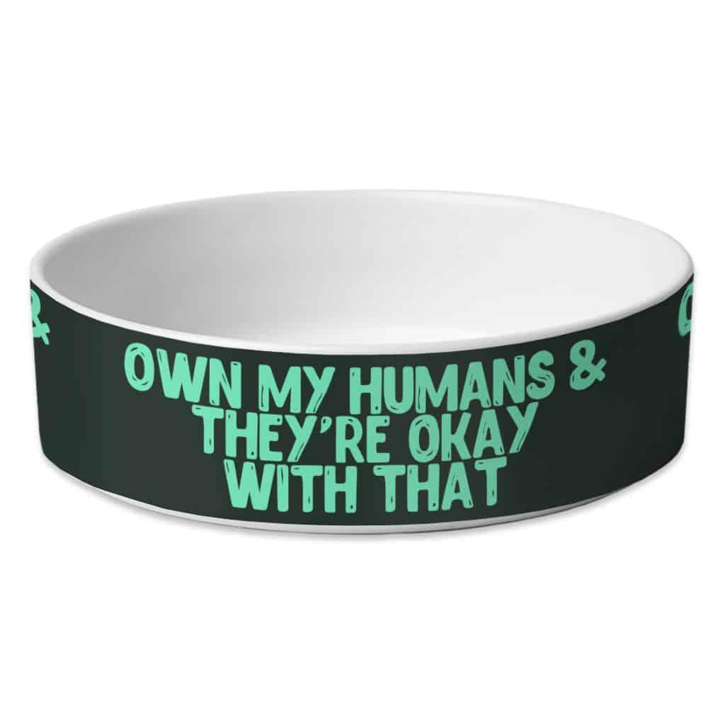 Funny Pet Bowl - Printed Dog Bowl - Cool Pet Food Bowl - Trendha